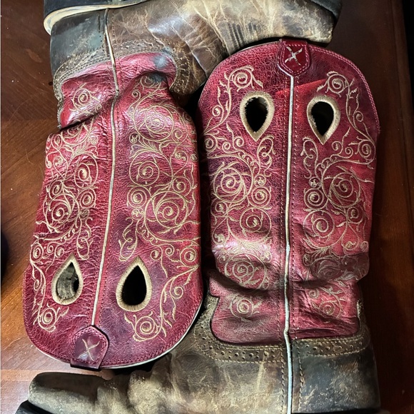 Men’s Twisted X Western Square Toe Cowboy Boots YXP00024 Size 7 B main image 4